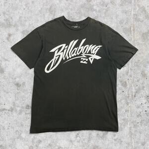 2000's Spellout Faded Billabong Graphic T-Shirt